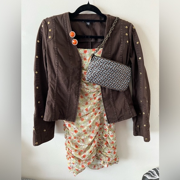 Enfocus Polka Dot Black White Dress Summer Gather Bodice size 6 Half Sleeve EUC - Picture 1 of 12